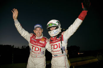 Dindo Capello and Allan McNish 