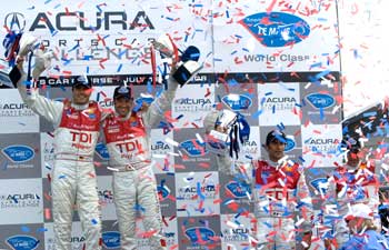 Mid-Ohio podium